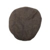 GaelSong Traditional Men's Irish Flat Cap, 100% Wool Tweed, Made