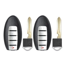 2X New Replacement Proximity Key Fob Remote Compatible with & Fit for 2019 2020 2021 Nissan Rogue - MPN KR5TXN4-03