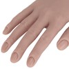 Silicone Nail Training Hand Flexible Joint Nail Art Practice Hand