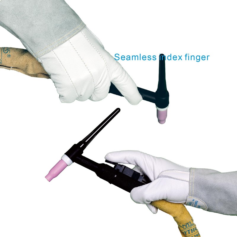 Weldas® SOFTouch™ Clute cut top grain cowhide precision welding gloves,