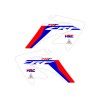 Honda CRF70 04-12 Shroud Graphics 21+ style White FREE SHIPPING!!!
