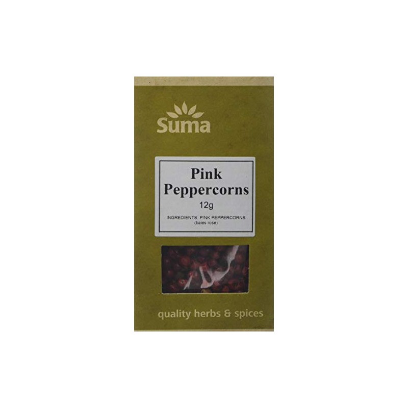 Suma Pink Peppercorns 12 g (Pack of 12)
