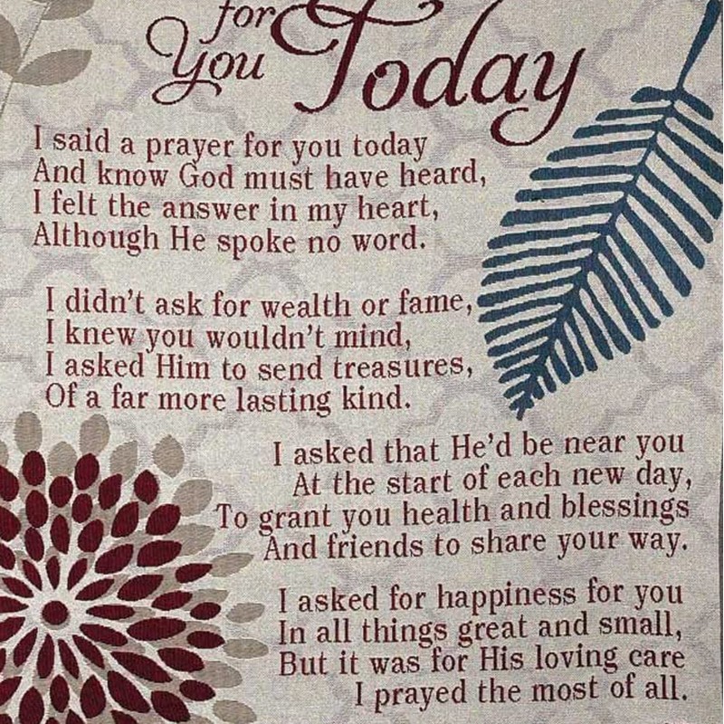Dicksons Said a Prayer for You Botanical 52 x 68