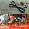 131-4529 125-2532 Pulley Kit/120-3335 Belt-Synchronous Compatible with Toro 30" Deck