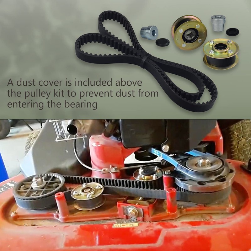 131-4529 125-2532 Pulley Kit/120-3335 Belt-Synchronous Compatible with Toro 30" Deck