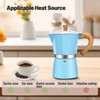 Vaolvpant 9 Cup Aluminum Moka Pot Classic Stovetop Espresso Coffee