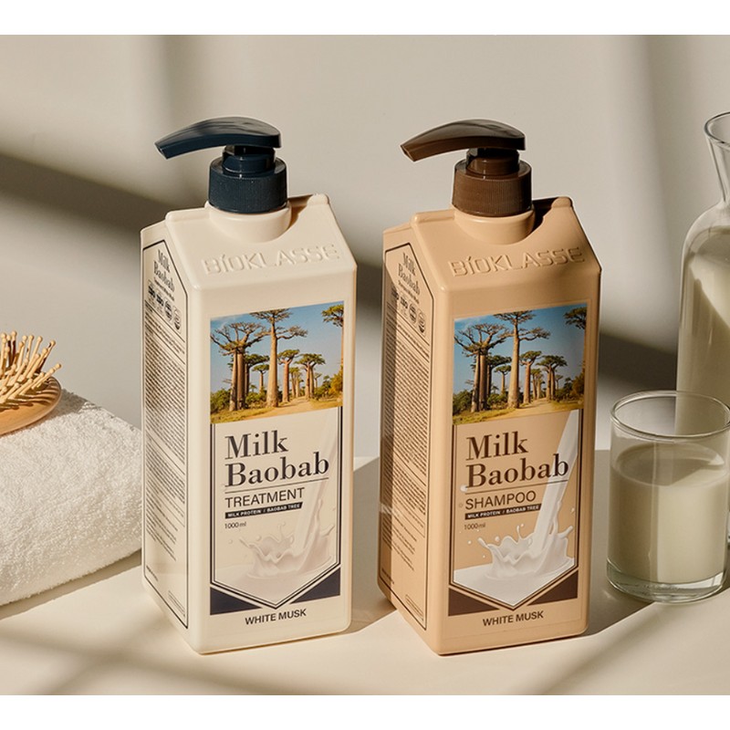 Milk Baobab Hair Treatment White Musk Scent, 1L, 1 Piece