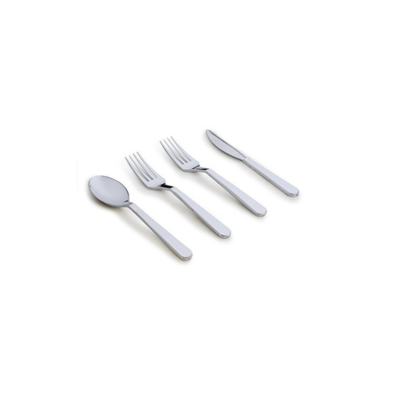 " OCCASIONS " Wedding Plastic Silverware (480 pcs, assorted, w/double