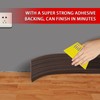 Vinyl Wall Base Baseboard Molding Trim 4" Flexible Self Adhesive
