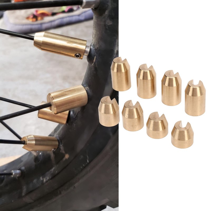Wheel Spoke Balance Weights, Motorcycle Reusable Brass Wheel Spoke Balance