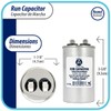 Appli Parts Run Capacitor for ac 35 Mfd uF (microfarads)