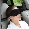 Sleeping Mask Pack of 2, Adjustable 3D Contoured Eye Masks,