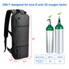 iGuerburn Oxygen Tank Backpack Size D, Portable Oxygen Backpack for