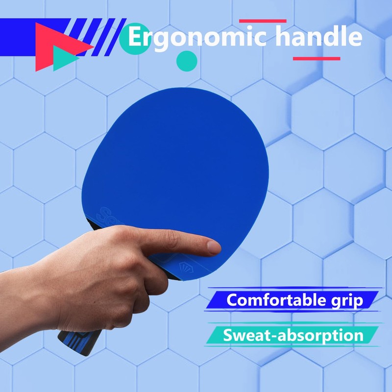 Senston Ping Pong Paddles /5-Ply Premium Table Tennis Paddle, Ideal