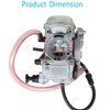 labwork Carburetor Replacement for Kawasaki Prairie 400 KVF400C KVF400D 1999-2002