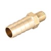 sourcing map 2 Pieces Brass Fitting Connector M8-1 mm Pitch