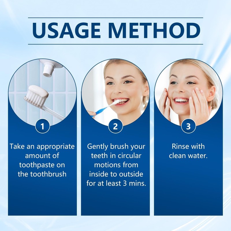 2Pcs 7.5% Hydroxyapatite Toothpastes for Enamel Protection and Tooth Strengthening,