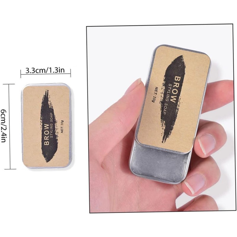 Jabón para cejas, cera para dar forma al estilo de