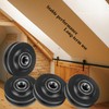 4Pcs Sliding Barn Door Wheel Heavy Duty Cabinet Window Pulley