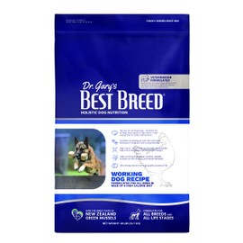 Best Breed Dr. Gary's Working Dog Diet Made in USA [Natural High Calorie Dry Dog Food] - 28lbs, Dark Brown (7-22301-88075-3), 28 lbs.