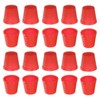 sourcing map Pack of 100 Sewing Thimbles Plastic Sewing Thimble