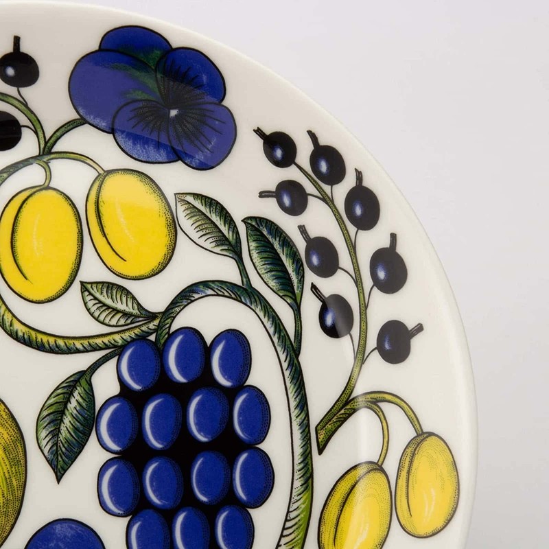 ARABIA Paratiisi Plate Flat, 8.3 inches (21 cm), Classic Colors