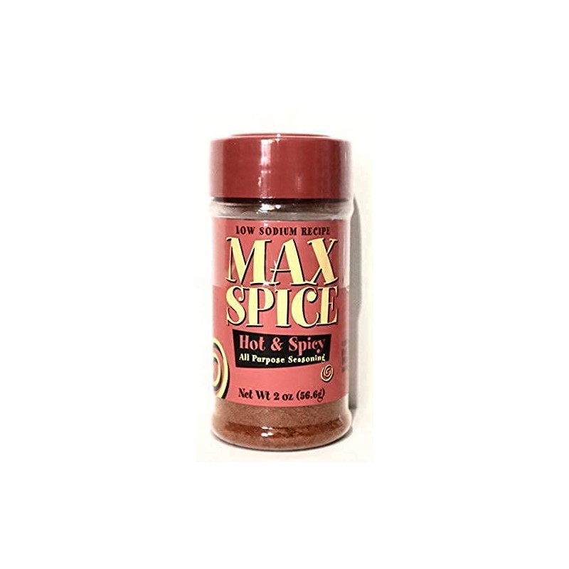 Max Spice Seasoning - 2oz- Hot and Spicy All Purpose