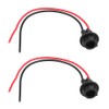 2pcs W-5-W 168 194 Car Plug-in Light Bulb Extension Socket