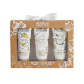 Jeanne en Provence - Set - Creams Hands x 3 - Verbena Citrus - Jasmine Secret - Divine Olives - Made in France