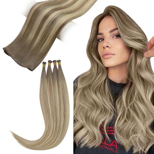 Easyouth Genuis Weft Extensions, Remy Virgin Wefts, Real Hair, Ash