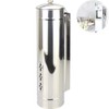 TINTON LIFE Adjustable Stainless Steel Disposable Paper Plastic Cup Dispenser with Cover Water Coffee Holder Fits 4oz to 7oz Flat Cup Size