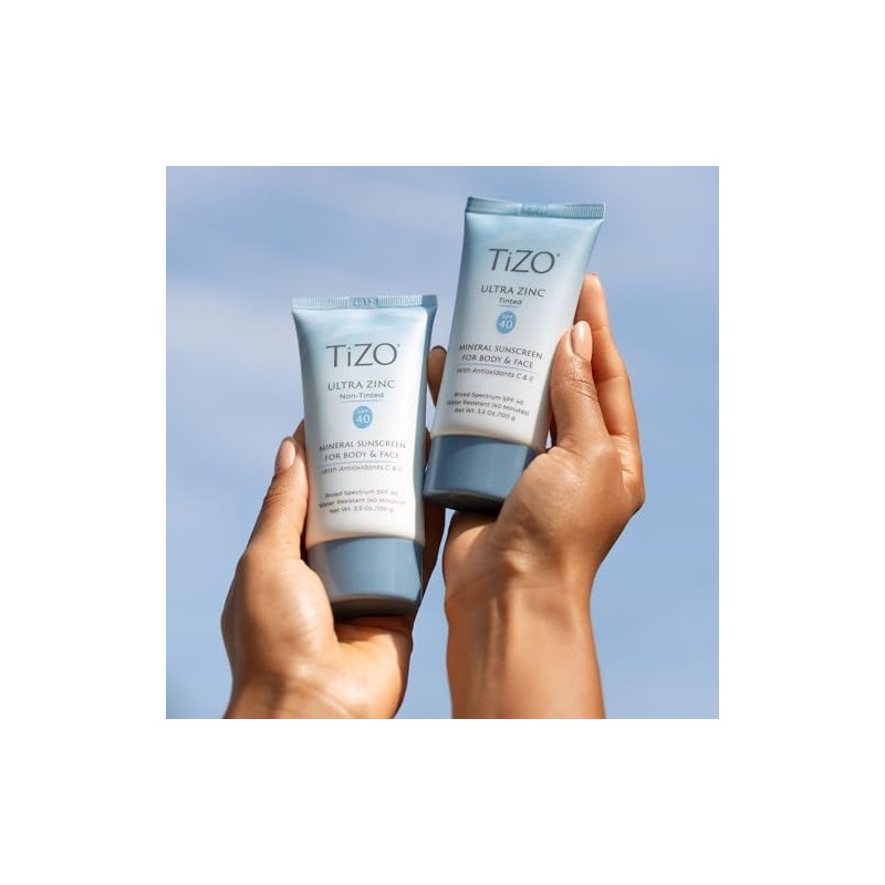 TIZO Ultra Zinc Protector solar para cuerpo y cara 100