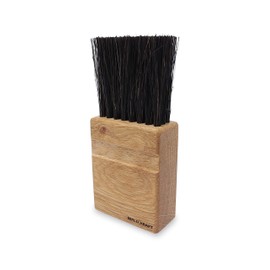 WALDKRAFT Fireplace Brush Set with Shovel and Hand Brush, Heat-Resistant Arenga Bristles (Fireplace Brush + Dustpan Set)