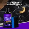 CleanCrown Plastic Restorer for Cars (8.45 fl oz), User Friendly