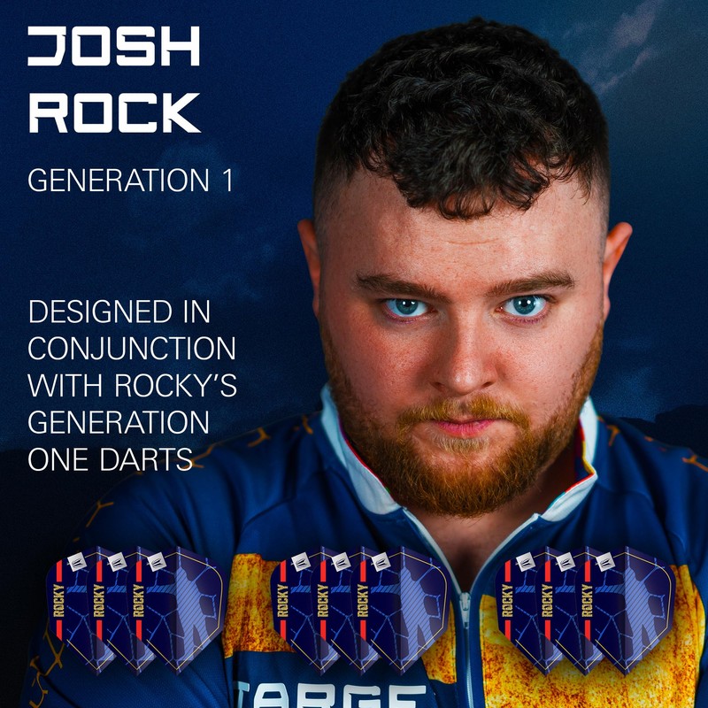 TARGET Darts Josh Rock Gen 1 Pro Ultra Dart Flights,