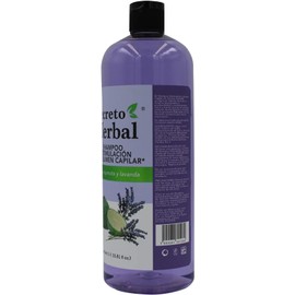 Herbal Shampoo Bergamot and Lavender Shampoo | Hair stimulation and volume, Herbal Secret | 1 liter