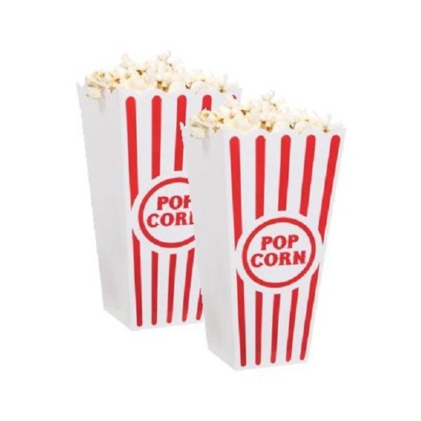 Plastic Popcorn Containers (4)