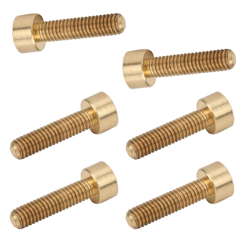 50Pcs Cap Hex Socket Screw Copper Fastener Hardware Tools Industrial