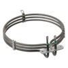 SPARES2GO 3 Turn Round Heater Heating Element compatible with Rangemaster