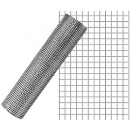 Uwenkjie 30 cm x 5 m Drahtgitterrolle, Nagernetz, verzinktes Metallgeflecht, das in Gärten und um Hühnerställe verwendet wird, um zu verhindern, dass Mäuse und Schlangen in Lücken gelangen