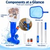 Portable Pool Vacuum Kit for Manual Cleaning – Garden Hose