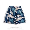 Men's Beachwear Board Shorts Rash Guard Swim Bottoms Beach Shorts TK54 M/Blue 5ea