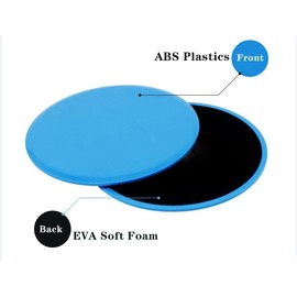 AIMALL 2PCS Exercise Core Sliders Gliding Sliding Discs Core Sliders Yoga Fitness Home Gym Exercise Stretch for Carpet or Hard Floors,Light and Portable, Perfect for Abdominal&Core Workouts