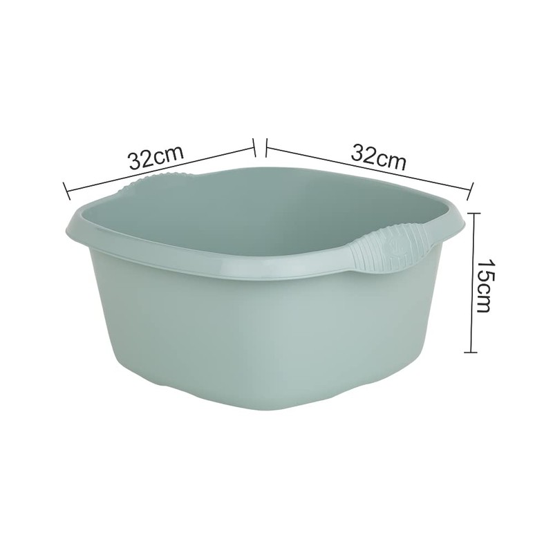 SET OF 2 - Silver Sage 32cm High Grade Plastic