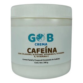Crema Facial Y Corporal Cafeína Ozonizada - Go3b - 240 G Todo Tipo De Piel Día/noche