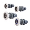 Qikuver Shower Cubicle Rollers, Sliding Door Rollers, Replacement Parts, Shower