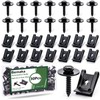 Bemaka 30Pcs M4.2 Automotive Body Bolt & U-Nut Clips Kit,