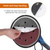 180 mm Sanding Discs Grit 120, Pack of 40 Sandpaper