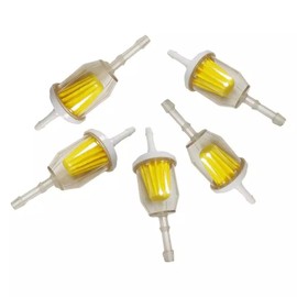 Eopzol 49019-7001 49019-0014 49019-0027 Fuel Filters Replacement for Kawasaki FC420V FH381V-FH721V and FX481V-FX1000V, 5 Pack