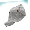 Baluue Quick Drying Towel Bamboo Charcoal Hair Drying Cap for